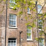 Flipping house sash windows installation